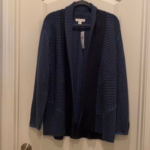 NWT Coldwater Creek size L knit cardigan